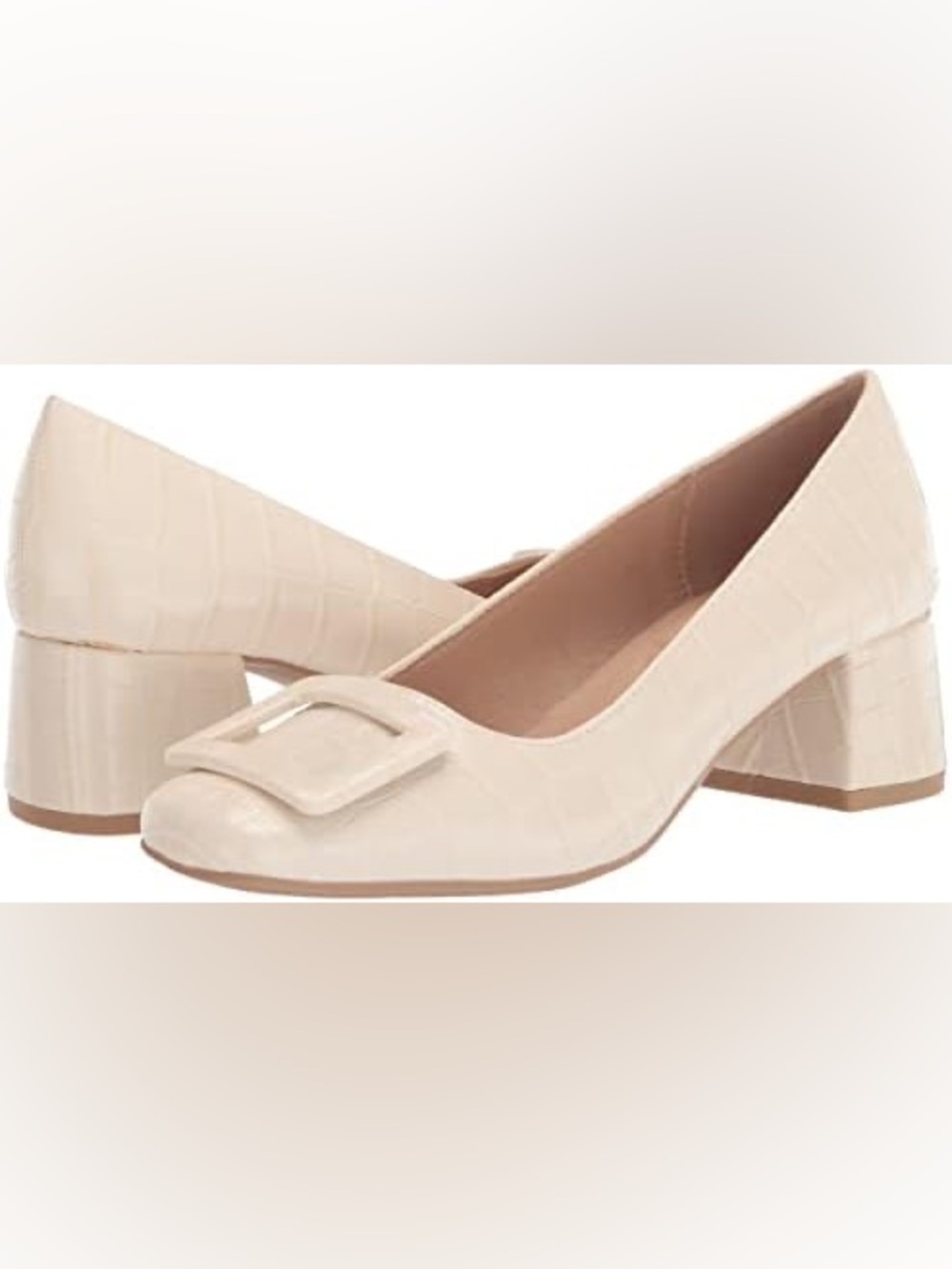 NEW- CL by Chinese Laundry Women's croc Big Ben Pump- 7.5